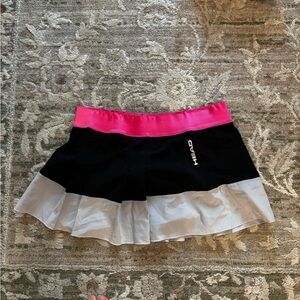 HEAD Black Skirt with Pink Waistband